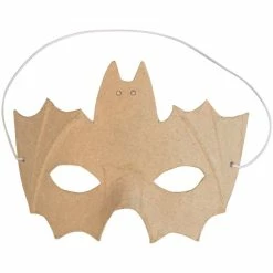 De gros ✔️ Décopatch Support Papier Mâché Masque Enfant En Papier Mâché - Chauve-souris - 15,5 X 10 Cm 🥰