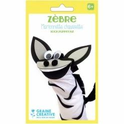 Les meilleures critiques de ❤️ Graine Créative Marionnette à Main Kit Marionnette Chaussette - Zèbre 🧨