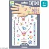 Les meilleures critiques de 🤩 Djeco Tattoo Temporaire Tatouages Temporaires Les Bijoux De Jenni - 1 Planche ✔️