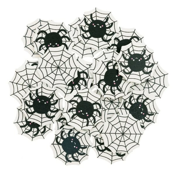 Bon marché 💯 Rico Design Perles De Pluie Et Confettis Mini Formes En Bois 🎃 Halloween - Toile D'araignée - 48 Pcs 😍 2 Bon marché 💯 Rico Design Perles De Pluie Et Confettis Mini Formes En Bois 🎃 Halloween - Toile D'araignée - 48 Pcs 😍 – Image 2