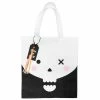 Remise 😀 Rico Design Sachets Tissu Sac En Tissu Pour 🦇 Halloween - Tête De Mort - 30,5 X 28 Cm 🌟