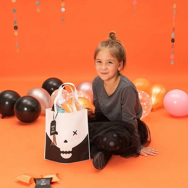 Remise 😀 Rico Design Sachets Tissu Sac En Tissu Pour 🦇 Halloween - Tête De Mort - 30,5 X 28 Cm 🌟 2 Remise 😀 Rico Design Sachets Tissu Sac En Tissu Pour 🦇 Halloween - Tête De Mort - 30,5 X 28 Cm 🌟 – Image 2