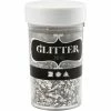Coupon 🔔 Creativ Company Confettis Paillettes Plates - Argent - 1 à 3 Mm - 30 G ⭐