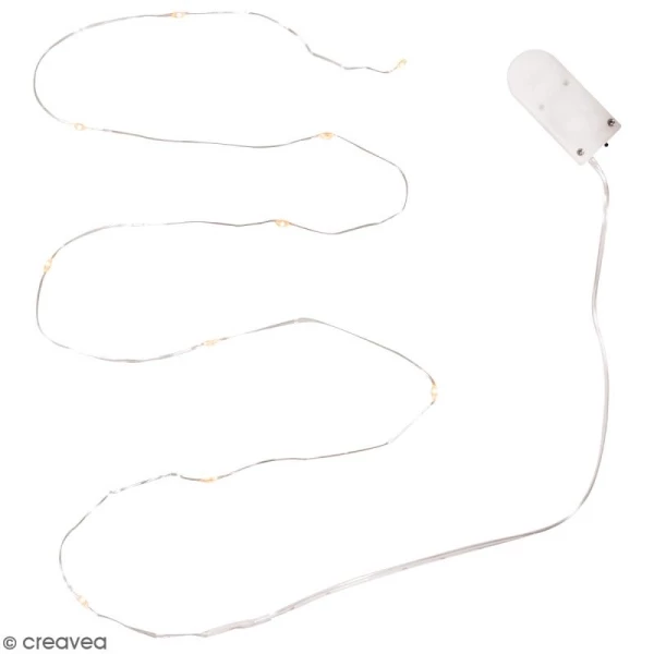 Bon marché 🤩 Guirlande Lumineuse Rayher - 10 Lumignons - 120 Cm - Boîtier Rond ❤️ 2 Bon marché 🤩 Guirlande Lumineuse Rayher - 10 Lumignons - 120 Cm - Boîtier Rond ❤️ – Image 2