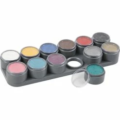 Promo ❤️ Grimas Kit Maquillage Enfant Palette De Maquillage à L'eau - 12 X 15 Ml ✨