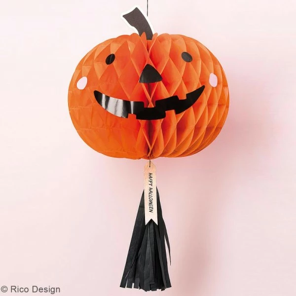 Vente flash 🎉 Rico Design Lampion Papier Lampion 🦇 Halloween En Papier Avec Pompon - Citrouille - 1 Pce 🌟 2 Vente flash 🎉 Rico Design Lampion Papier Lampion 🦇 Halloween En Papier Avec Pompon - Citrouille - 1 Pce 🌟 – Image 2