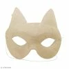 Coupon 👏 Décopatch Masque Chat à Décorer - 16 X 11,5 Cm 👏