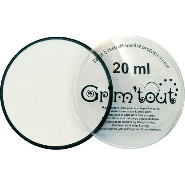 Acheter ⭐ Grim Tout Maquillage à L'eau Maquillage Professionnel Grim'tout Fard Blanc Galet 20 Ml - Sans Paraben ✔️ 1 Acheter ⭐ Grim Tout Maquillage à L'eau Maquillage Professionnel Grim'tout Fard Blanc Galet 20 Ml - Sans Paraben ✔️