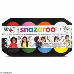 Coupon ✔️ Kit Maquillage Enfant Grande Palette Maquillage Snazaroo - 8 Pcs 🎉