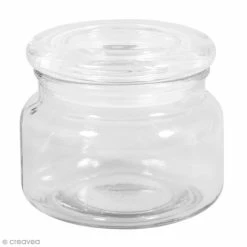 Grosses soldes 👍 Rayher Pots En Verre Verre à Provision 10 X 8 Cm - 320 Ml 😀