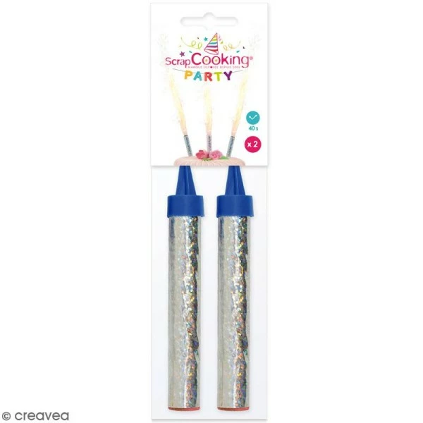 Tout neuf ✨ ScrapCooking Bougies Anniversaire Fontaines Lumineuses à Piquer - 2 Pcs 🥰 1 Tout neuf ✨ ScrapCooking Bougies Anniversaire Fontaines Lumineuses à Piquer - 2 Pcs 🥰