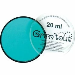 Bon marché 🔥 Grim Tout Maquillage à L'eau Maquillage Professionnel Grim'tout Fard Bleu Lagon Galet 20 Ml - Sans Paraben ✨