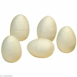 Les meilleures critiques de 😀 Graine Créative Oeufs à Décorer Oeuf En Cellulose à Décorer 6 Cm X 10 🎁
