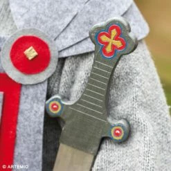 Meilleure vente ⭐ Artemio Déguisements Garçon Épée Chevalier à Décorer En Bois - 9 X 50 X 1,2 Cm 🧨 -Maquillage Soldes unnamed file 779