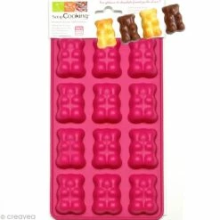 Bon marché ⌛ ScrapCooking Moule à Chocolat Moule Silicone Ourson Guimauve 🥰