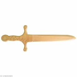 Coupon 🛒 Artemio Objets Divers à Décorer Dague De Pirate En Bois 25 Cm 💯