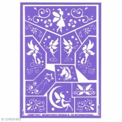 Meilleure affaire 🤩 Grim Tout Pochoir Maquillage Adhésif Grim'tout Fée Clochette ⌛