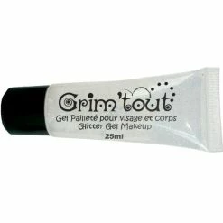 Budget 😀 Grim Tout Maquillage à L'eau Maquillage Grim'tout Gel Pailleté 25ml Cristal - Sans Paraben 👍