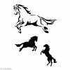 Meilleur prix 🎉 Ki Sign Pochoir Pour Tatouage Pochoir Adhésif Pour Customisation Cheval 👏