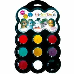 Coupon 🔥 Grim Tout Kit Maquillage Enfant Maquillage Princesse 9 Couleurs Grim'tout - Sans Paraben 😍