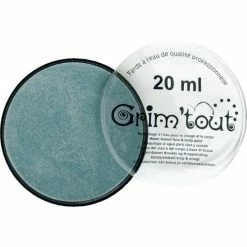 Grosses soldes ✔️ Grim Tout Maquillage à L'eau Maquillage Professionnel Grim'tout Fard Bleu Nacré Galet 20 Ml - Sans Paraben 🧨