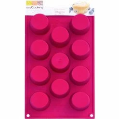 Le moins cher ✔️ Moule Silicone Moule En Silicone ScrapCooking Multi 11 Mini Muffins 5 Cm 👍