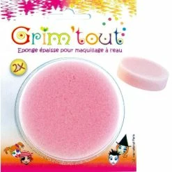 Tout neuf 🔔 Grim Tout Accessoires De Maquillage Eponge Maquillage Grim'tout épaisseur 1,5 Cm X 2 🔥