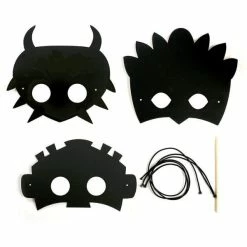 Meilleure vente 💯 Graine Créative Masques Divers 3 Masques à Gratter - Aventure 🎉