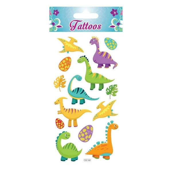 Coupon ❤️ Global Gift Tatouage Temporaire Tatouages Temporaires - Dinosaures - Paillettes ⭐ 1 Coupon ❤️ Global Gift Tatouage Temporaire Tatouages Temporaires - Dinosaures - Paillettes ⭐