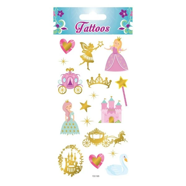 Meilleure affaire 🎁 Global Gift Tatouage Temporaire Tatouages Temporaires - Princesses - Dorures 🛒 1 Meilleure affaire 🎁 Global Gift Tatouage Temporaire Tatouages Temporaires - Princesses - Dorures 🛒
