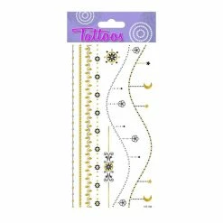 Coupon ✔️ Global Gift Tatouage Temporaire Tatouages Temporaires - Pour Bracelets - Dorures ✨