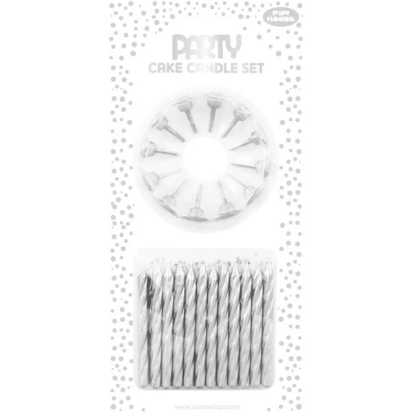 Le moins cher 💯 Clairefontaine Bougies Anniversaire Bougies D'anniversaire "Métallique" - Argent ✔️ 1 Le moins cher 💯 Clairefontaine Bougies Anniversaire Bougies D'anniversaire "Métallique" - Argent ✔️